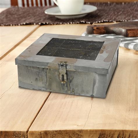 decorative metal box with hinged lid|metal waterproof box with lid.